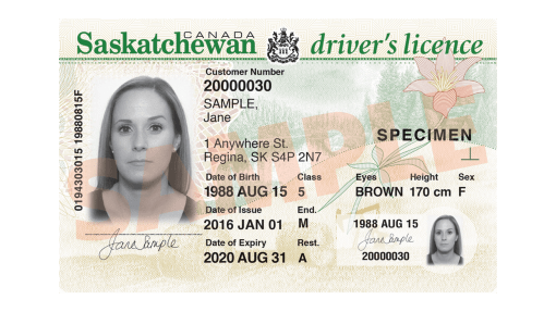 Regina Required Documents Uber