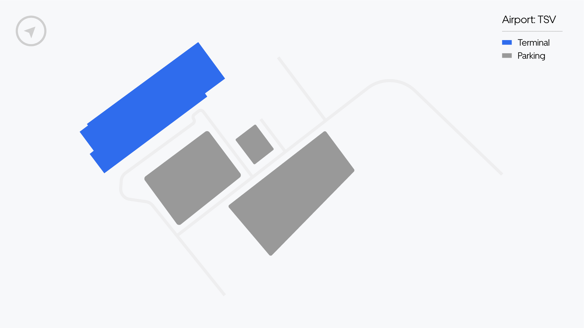 Townsville Airport map