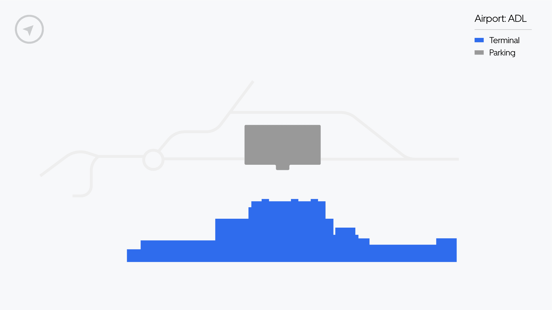 Adelaide Airport map