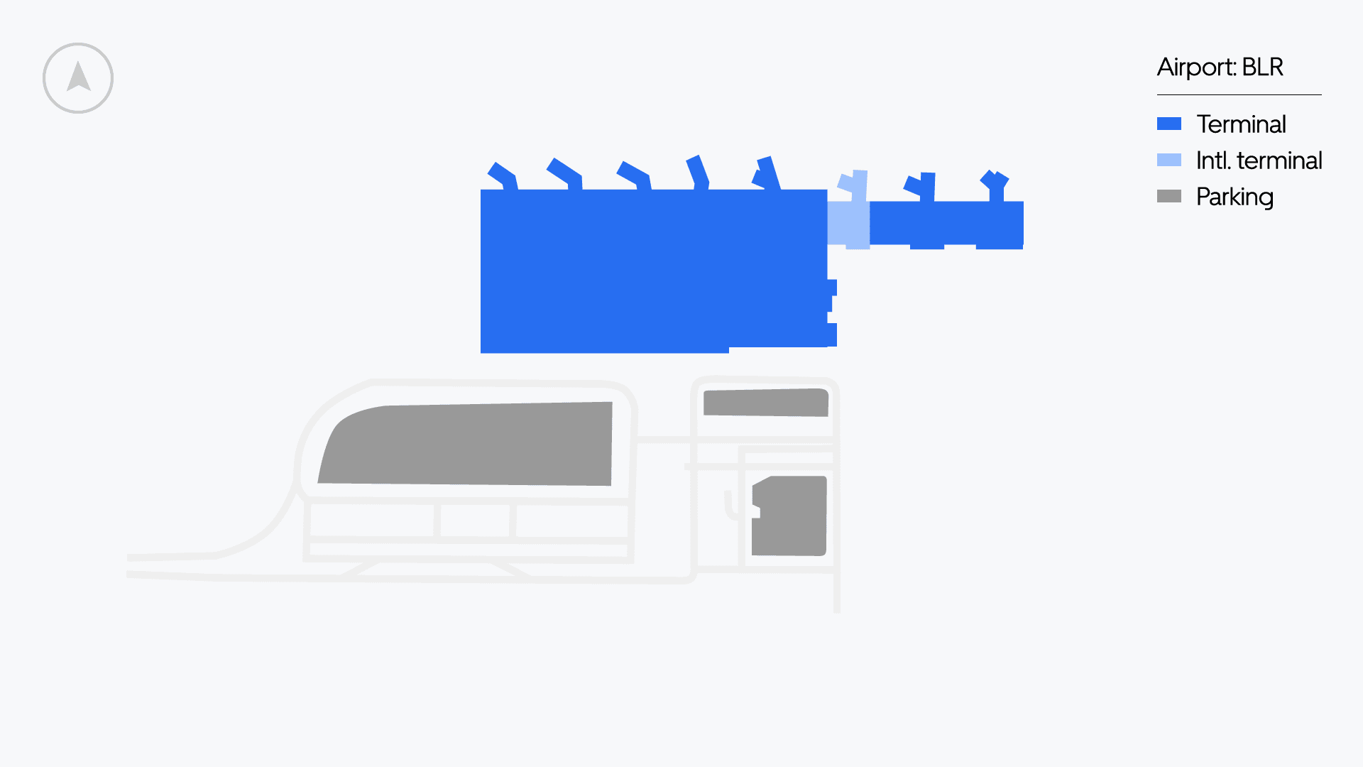 Bengaluru Airport map