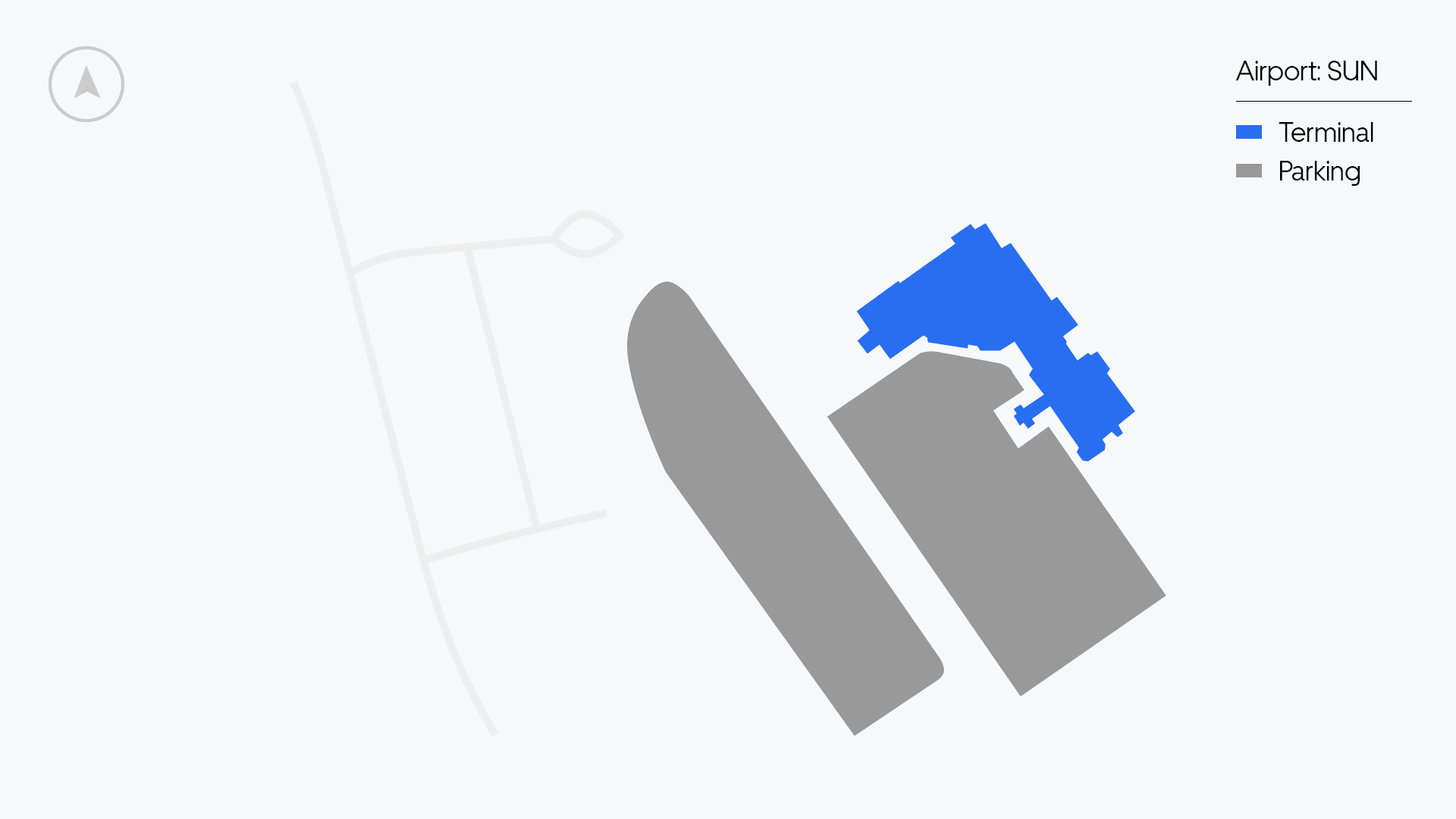 Sun Valley Airport map