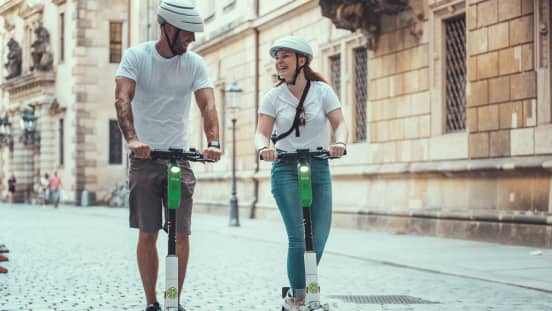 two scooters