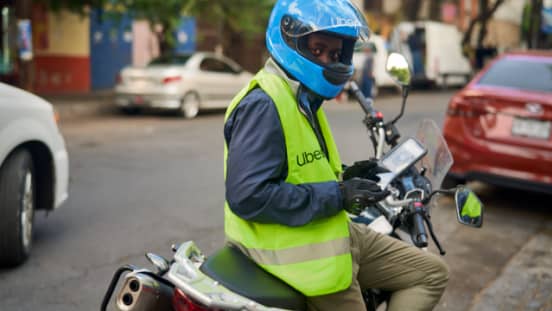 Uber motorcycle outlet