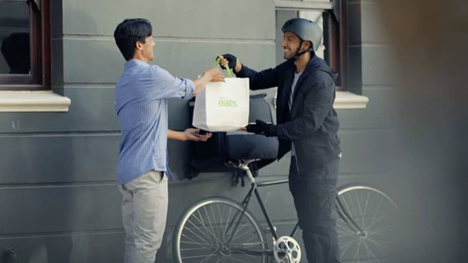 Uber bike delivery sign up 2025