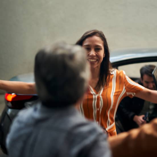 Uber Reserve - begroeting