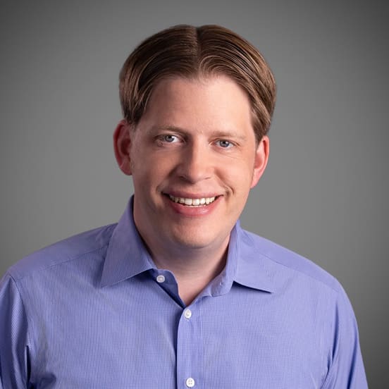 Portrait photograph of Gus Fuldner