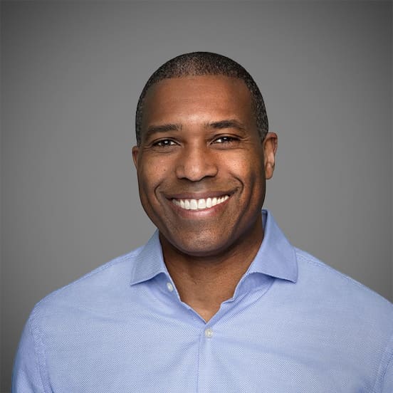 Portrait photograph of Tony West