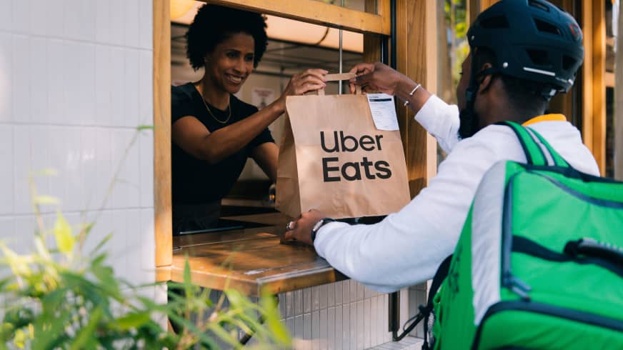 Escribe email Memorándum Tienda Reparte con Uber Eats | Uber