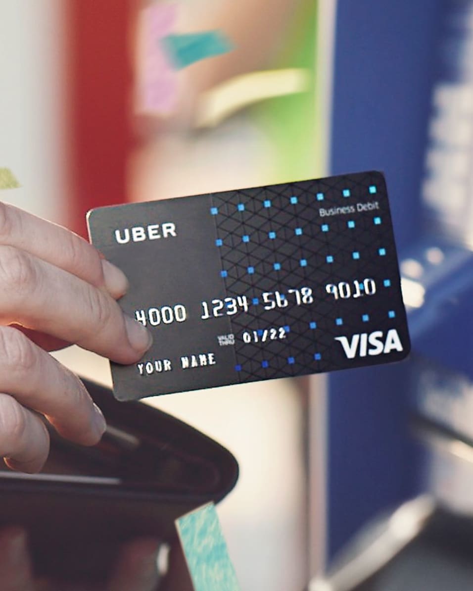 The Uber Visa Debit Card The Uber Visa Debit Card