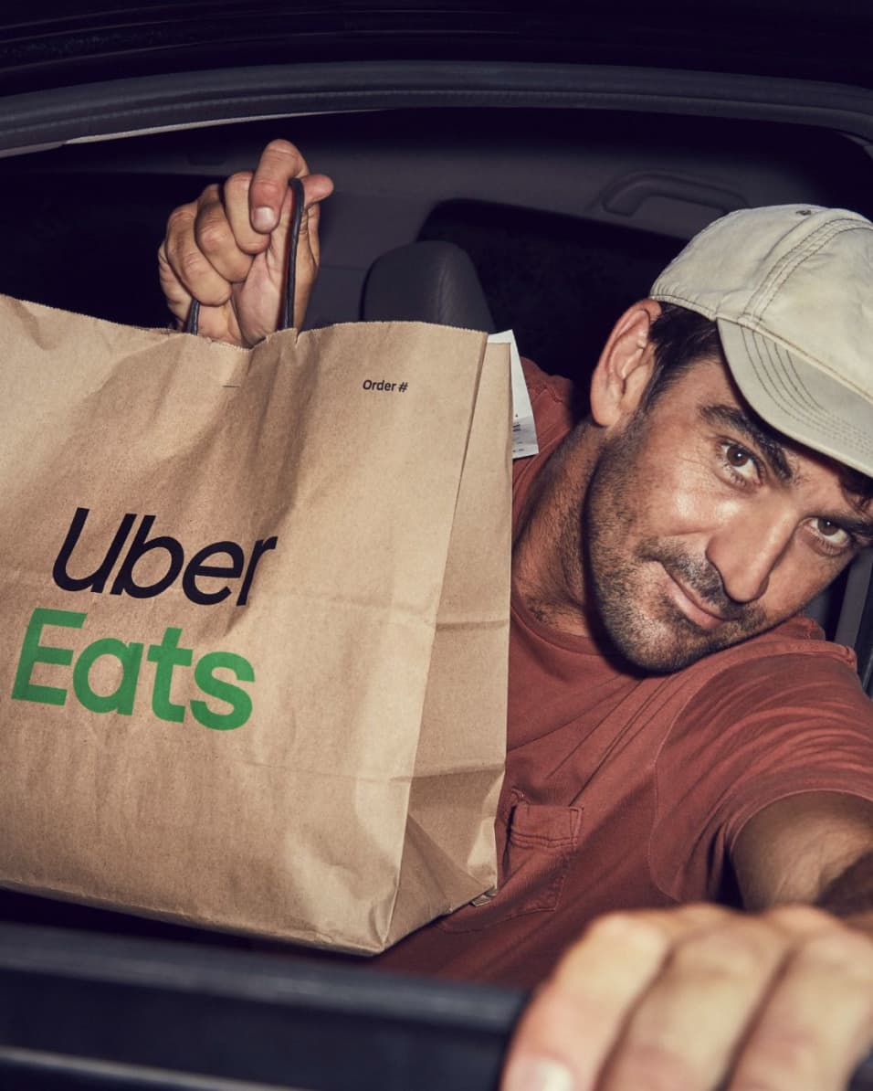 Monter sac sales ubereats