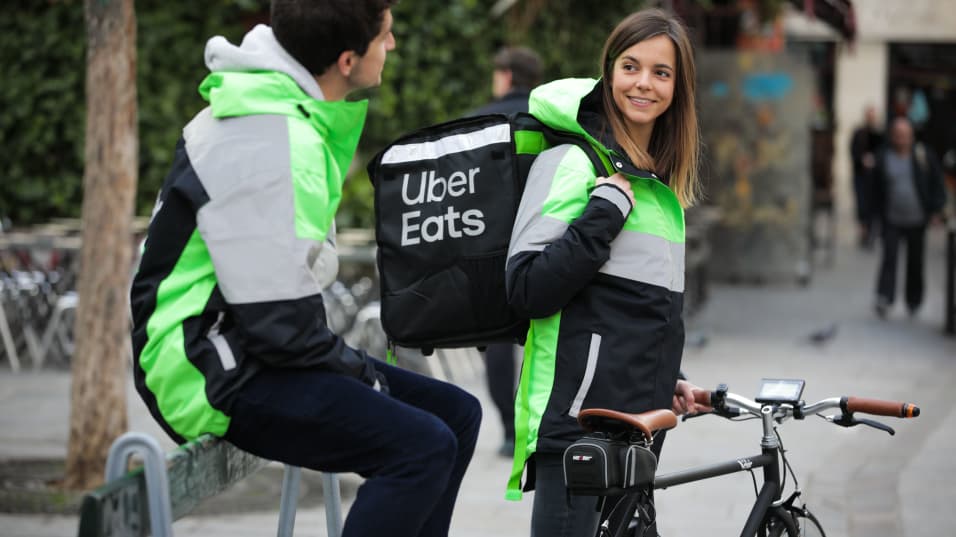 Velo electrique uber eats