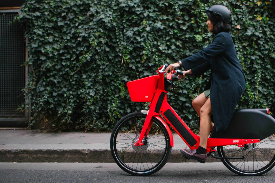 Paris Electric Bikes And Scooters Rental Jump By Uber