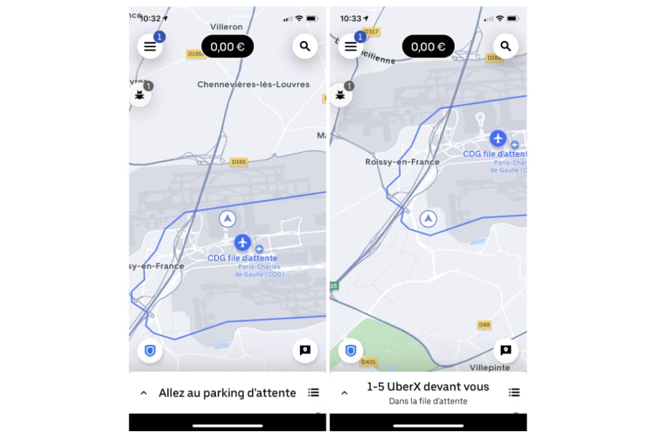 Paris Airport Charles De Gaulle Aeroports Conduire Uber