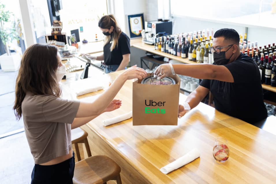 直接回复顾客评价 Uber Eats°优食