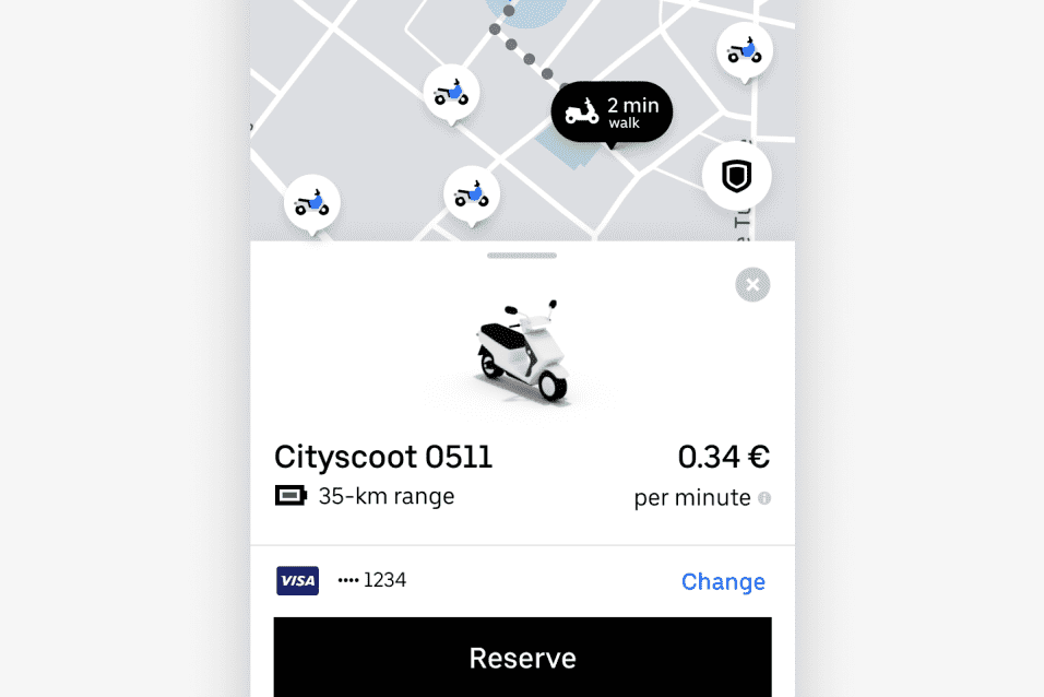 Jump shop app scooter