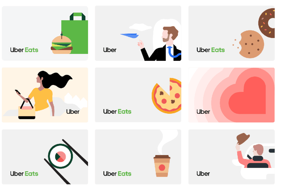 Uber eats deals gift voucher