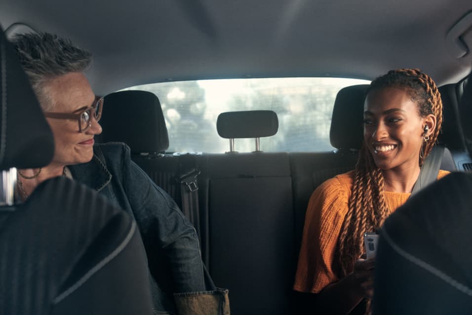 Uber ride deals with car seat