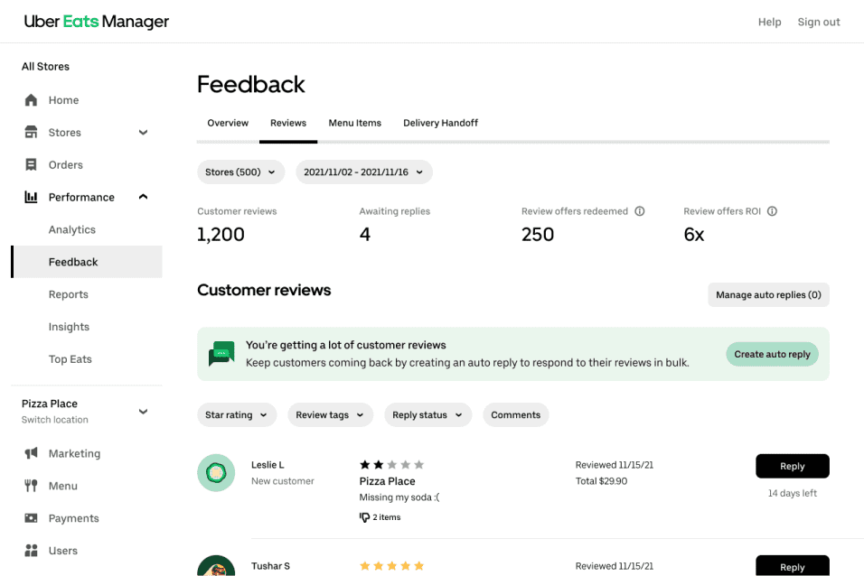 Make Managing Your Storefront Simple Uber Eats