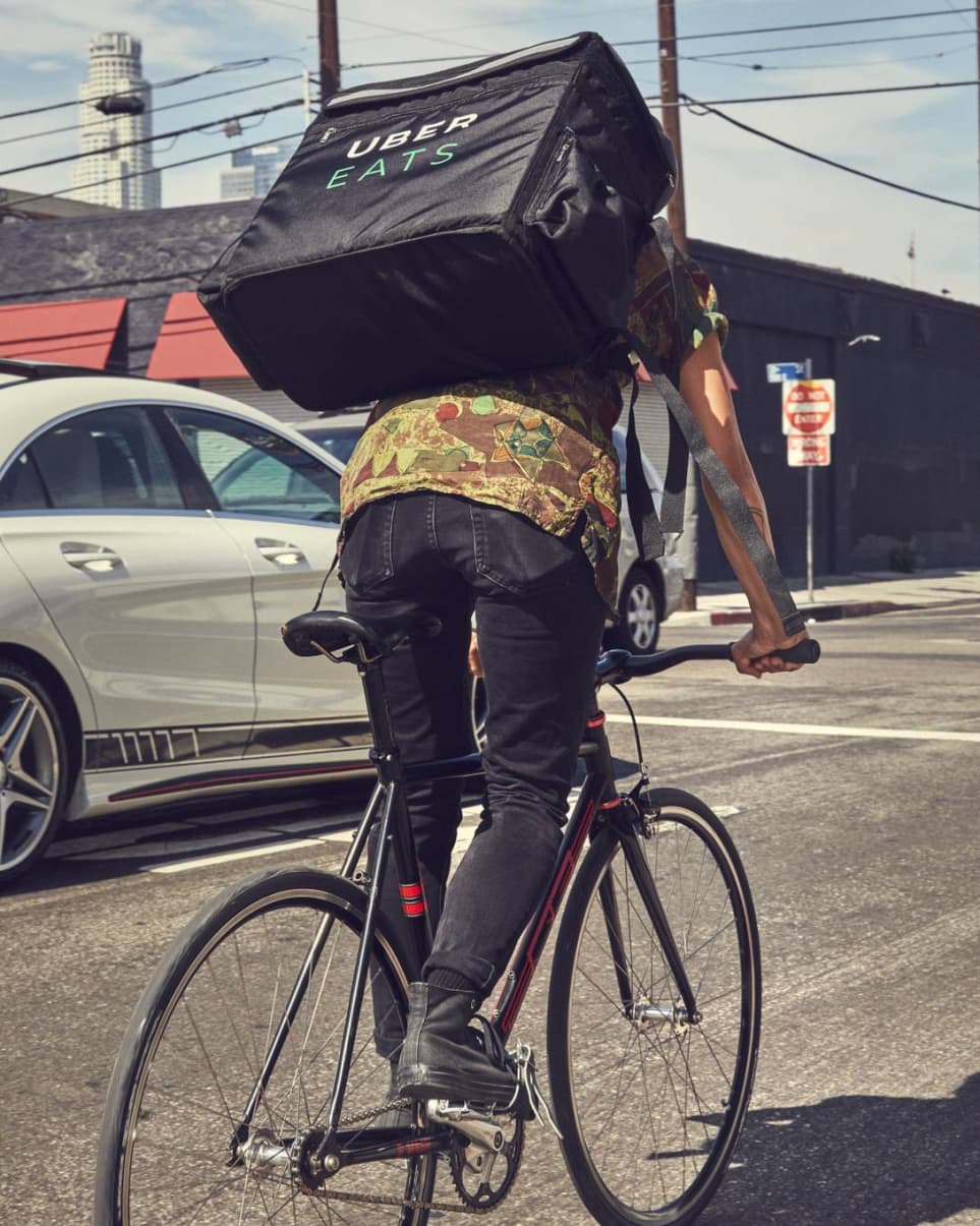 Sign up for on sale uber eats bike delivery