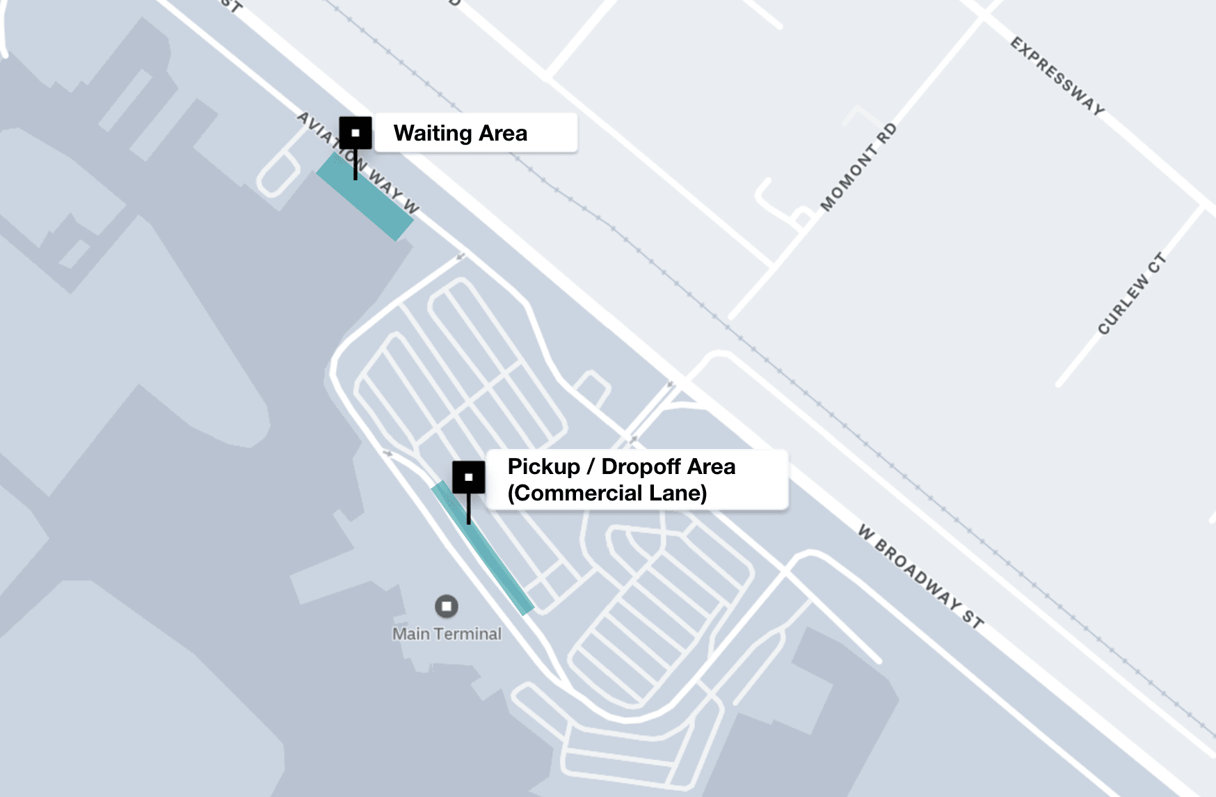 Know your way around the airport